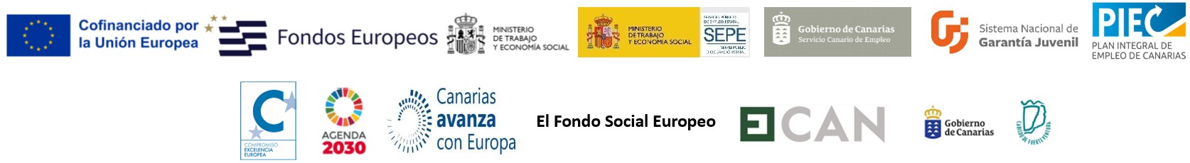 Tira de logos financiación del proyecto