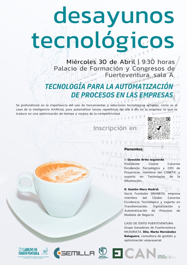 Los Desayunos Tecnológicos abordan el uso de las tecnologías para mejorar la competitividad de las empresas