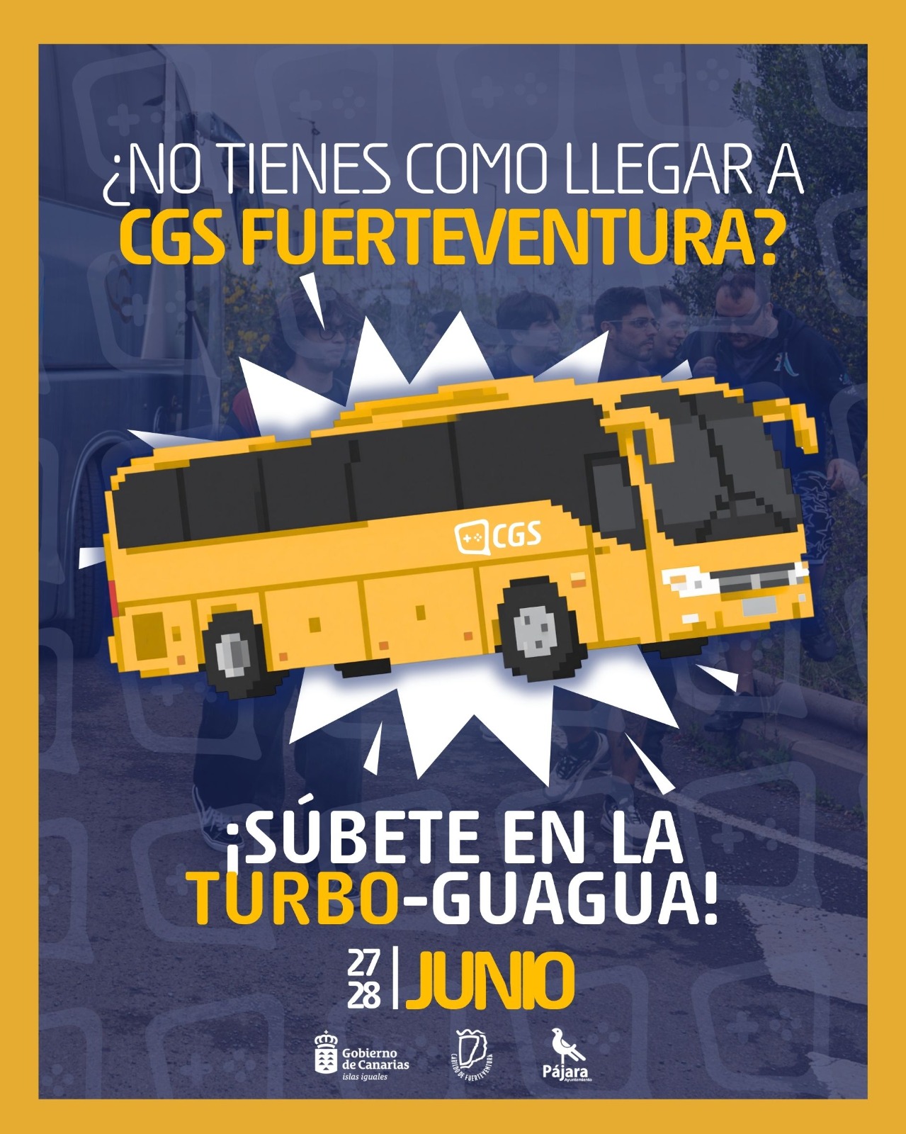 Servicio de transporte gratuito para asistir al Canarias Game Show