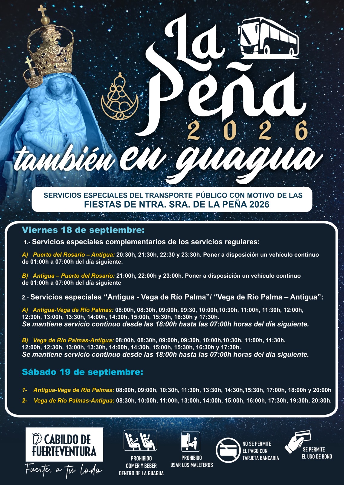 Guaguas La Peña | Cabildo de Fuerteventura