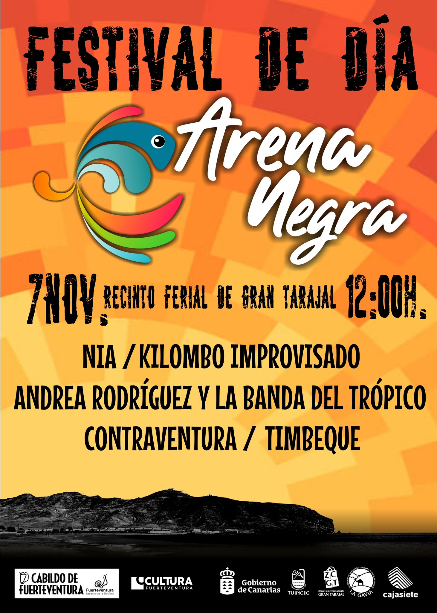 Arena Negra de Día | Cabildo de Fuerteventura
