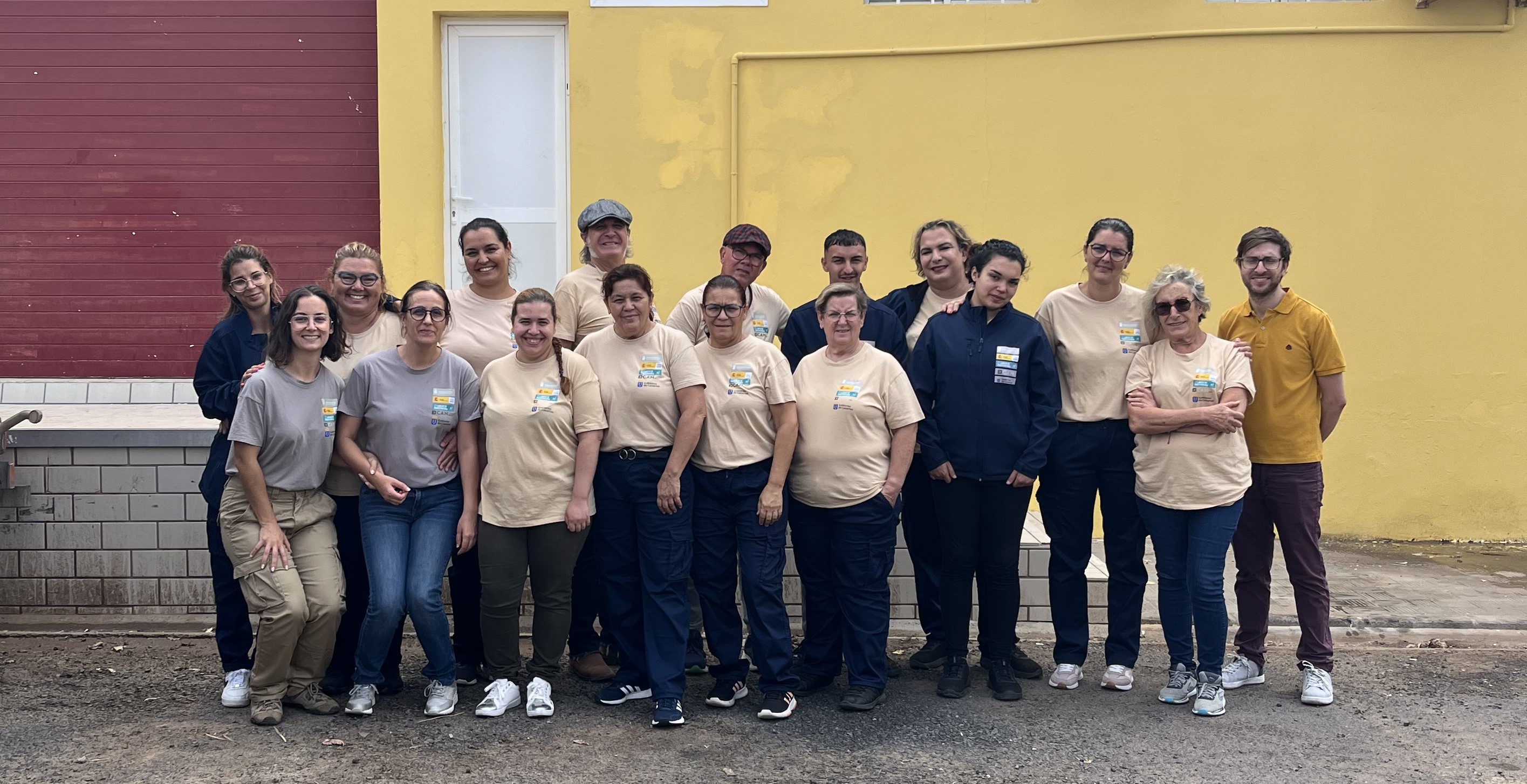 Foto en grupo del PFAE Fuerteventura Apuesta Por Sus Productos Locales
